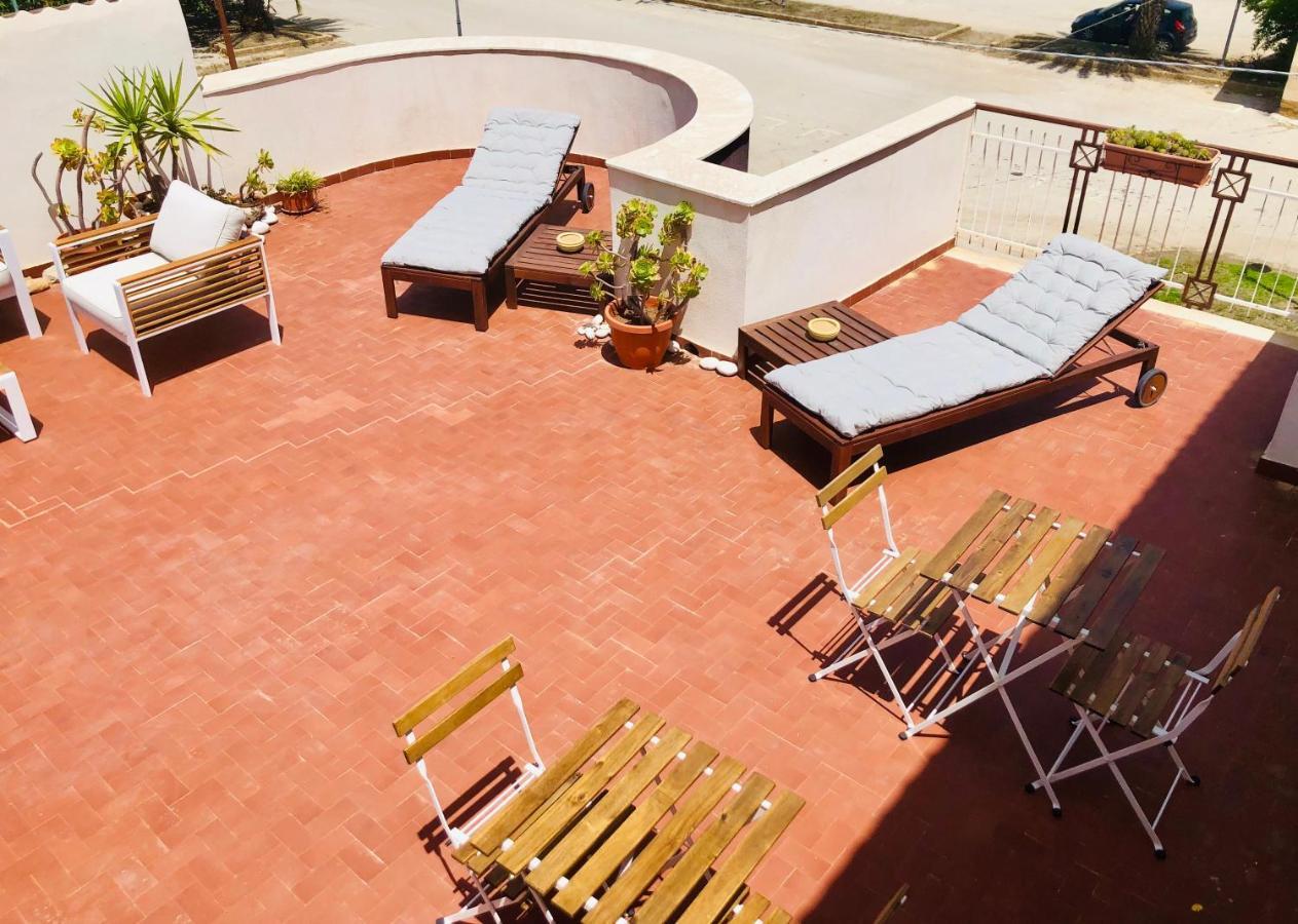 La Terrazza Sul Mar Mediterraneo Marinella di Selinunte Eksteriør billede